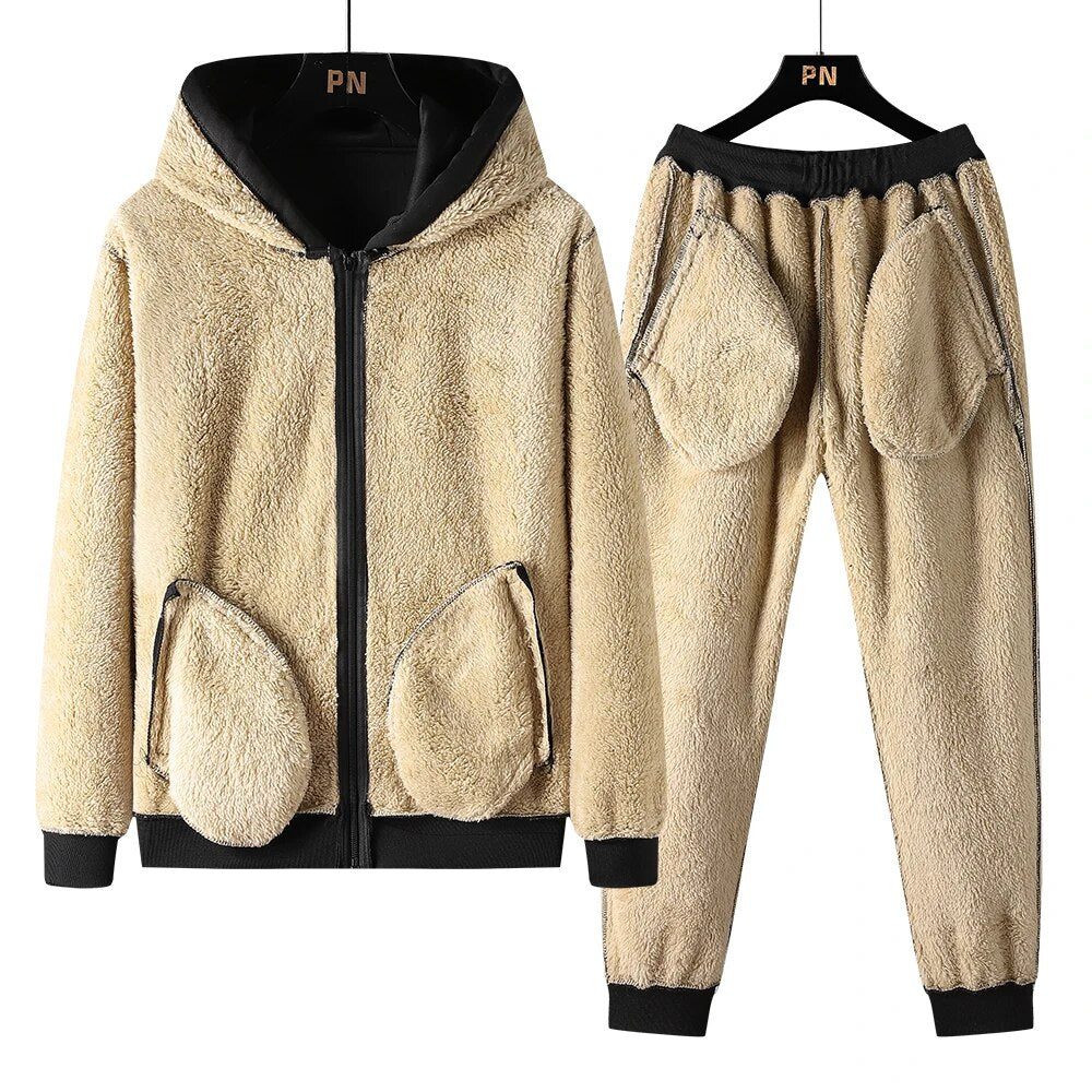 Conjunto de Sudadera de Lana para Hombre