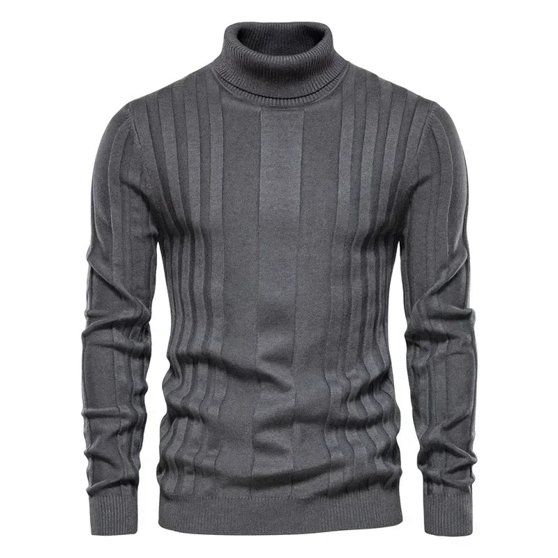Suéter de cuello alto para hombre Attlan