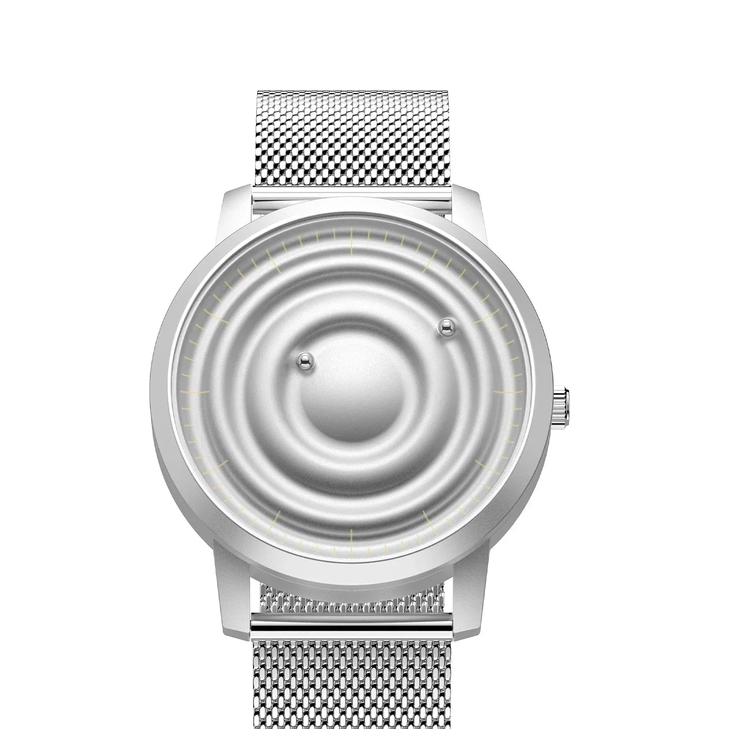 Reloj magnético Orbitra - Reloj de cuarzo minimalista con rodamientos de bolas
