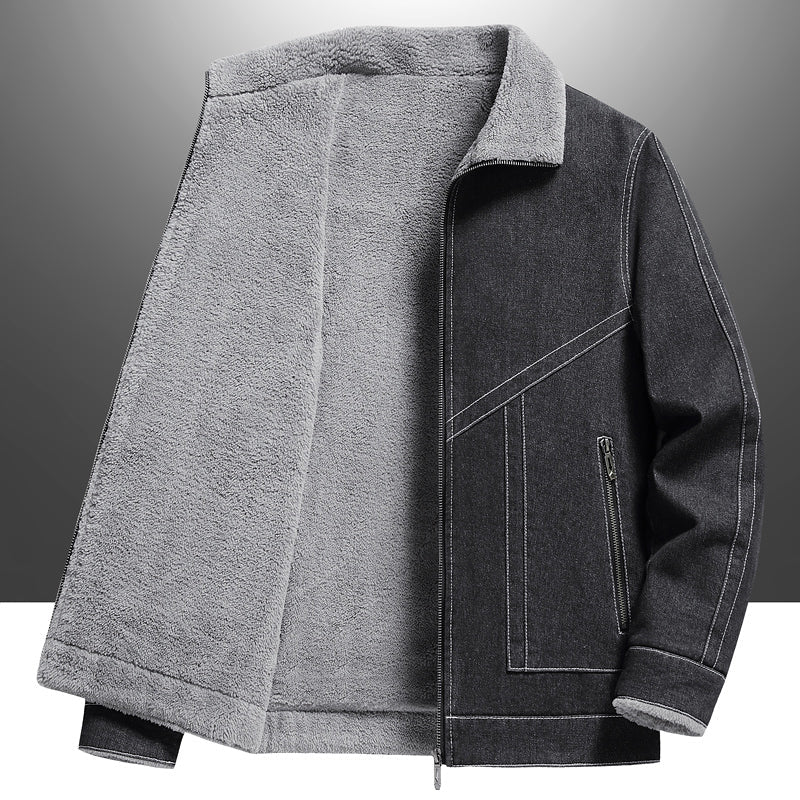 Chaqueta de mezclilla Boston Sherpa