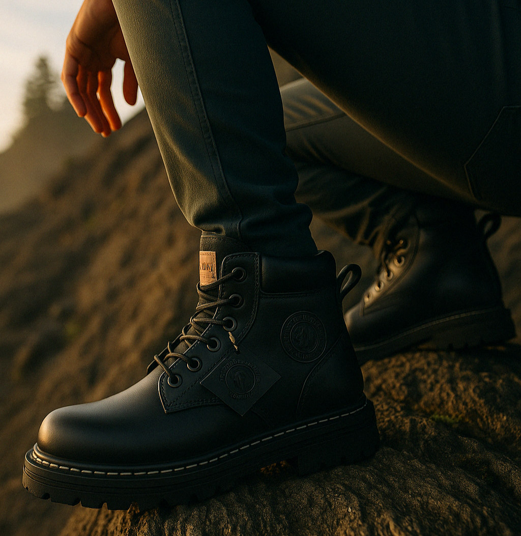 Bota Masculina Impermeable Suela Antideslizante