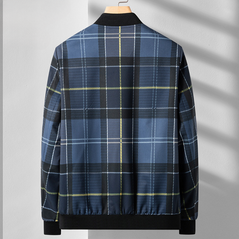 Chaqueta bómber Ansel a cuadros