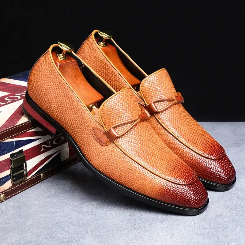 Mocasines Ferraro de Cuero Genuino