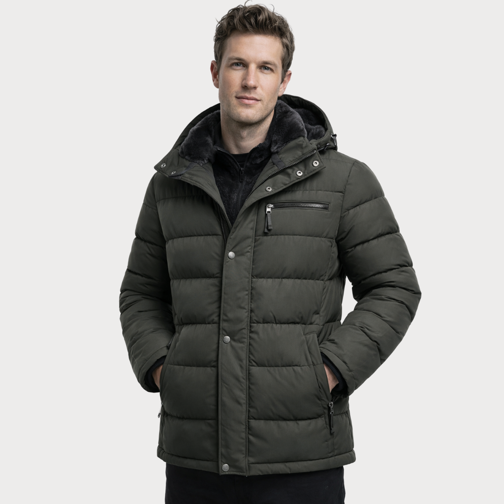 Chaqueta de hombre forrada Overcoat
