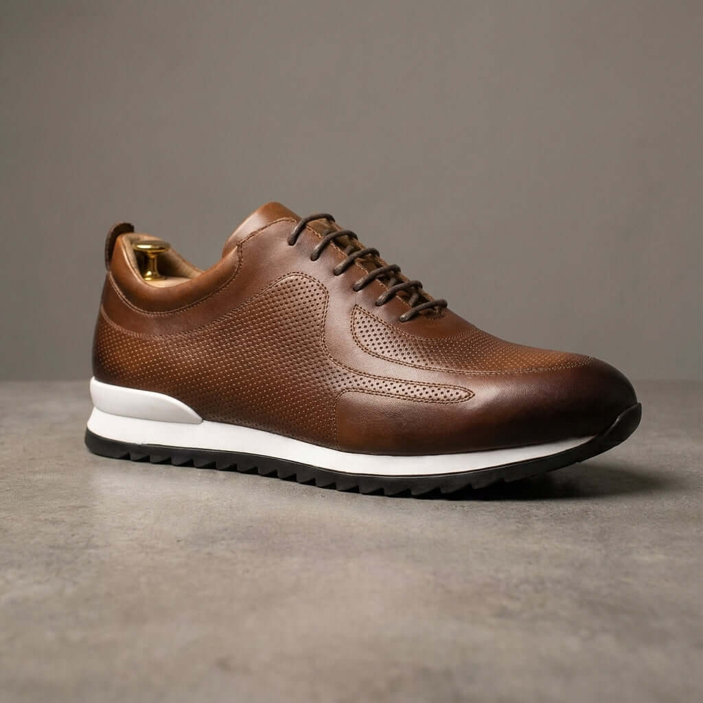 Zapatillas de piel Lucano