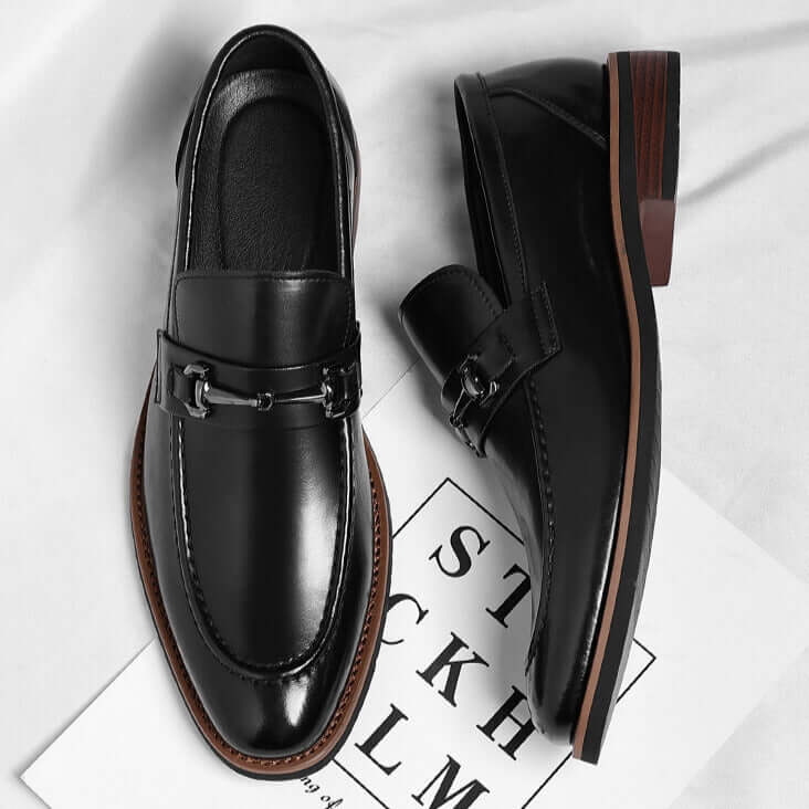 Mocasines de piel Montovani