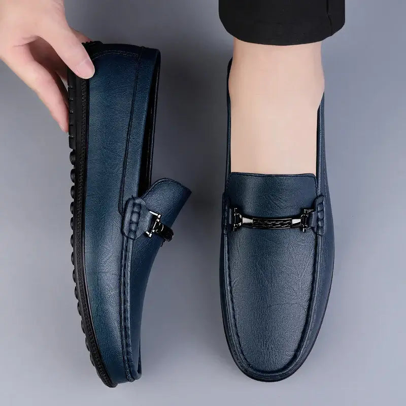 Mocasines Pienza de cuero auténtico