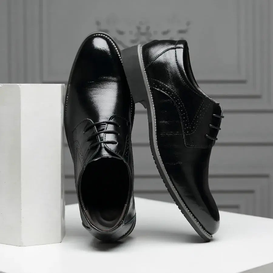 Zapatos de vestir con punta de ala Roma - Piel sintética de primera calidad