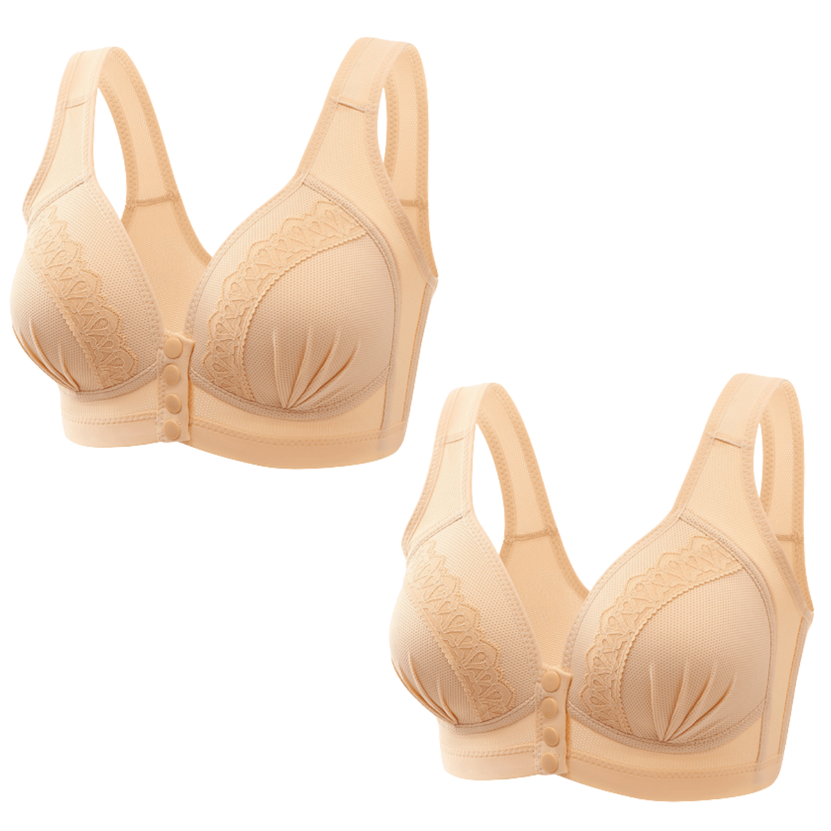 Kit Sujetador Push Up Cierre Delantero - Monalisa